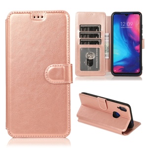 Di alta qualità di cuoio dell'unità di elaborazione cassa del telefono delle cellule del telefono mobile caso di cuoio di vibrazione con la fessura per carta per la nota <span class=keywords><strong>redmi</strong></span> <span class=keywords><strong>7</strong></span> - Product Image 6