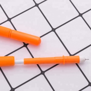 Promotionnel de bande dessinée corée gel <span class=keywords><strong>stylo</strong></span> scolaires de bureau carotte gel <span class=keywords><strong>stylo</strong></span> à encre - Product Image 2