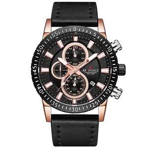 ARMIFORCE 8003อนาล็อกควอตซ์นาฬิกาข้อมือผู้ชายโครโนกราฟแฟชั่นนาฬิกาธุรกิจ