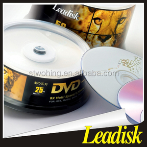 Leadisk <span class=keywords><strong>DVD</strong></span> vierge 4,7 Go, 120 minutes, DVDR, 16X, qualité A, 50/100 pièces en vrac ou emballage en boîte - Product Image 3