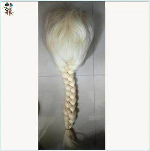 Pelucas Sintéticas Trenzadas de Color Rubio para <span class=keywords><strong>Niñas</strong></span>, Baratas, para Fiestas, HPC-1907 - Product Image 4