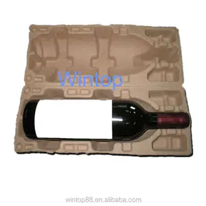 Pulp Tray Paper Egg Tray Custom Recyclable Electronic & Wine & Metal Packaging