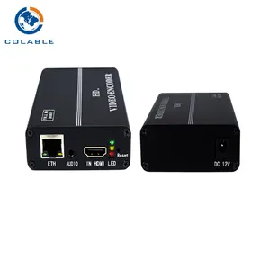 H.264 Single Channel full HD /AUDIO to IP dual Streaming IPTV Encoder COL-8101H