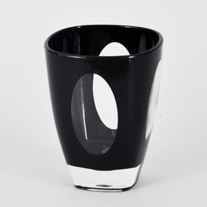 ชุดเครื่องใช้บนโต๊ะอาหารพลาสติกสีดำดีไซน์เรียบง่ายไม่ซ้ำใคร4ชิ้น - Product Image 4