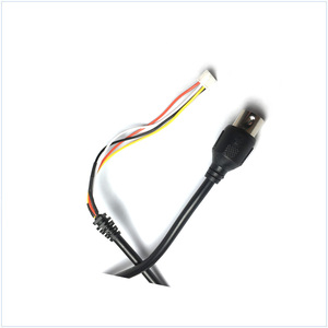 La fabbrica produce un connettore maschio Mini Din a <span class=keywords><strong>3</strong></span> Pin 5Pin 6 Pin a tre cavi connettore maschio RCA - Product Image 6