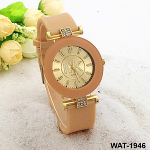 เจนีวานาฬิกาดอกไม้ควอตซ์นาฬิกาซิลิโคนแฟชั่น - Product Image 4