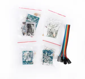 CD4017 + NE555 Flash Licht Explosie-Knipperende Led Suite Zelf Diy Leren Elektronische Kit Strobe Module Productie