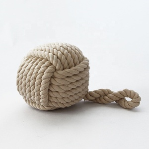 Home Decoration Fabric Weighted <strong>Door</strong> Draft Stopper Decor Rope <strong>Knot</strong> Doorstop - Product Image 6