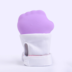 Fábrica Al Por mayor seguridad bpa libre silicona <span class=keywords><strong>manopla</strong></span> del bebé mano - Product Image 4