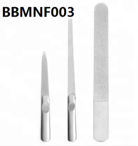 Lame en acier lisse professionnelle outil de soin des <span class=keywords><strong>ongles</strong></span> manucure en métal main <span class=keywords><strong>ongles</strong></span> bord vernis limes de ponçage - Product Image 3