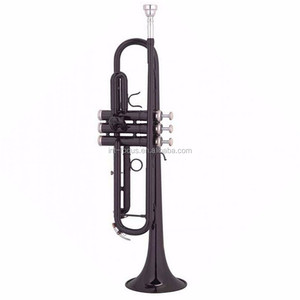 <span class=keywords><strong>Trompette</strong></span> rouge et noire avec étui, embouchure et accessoires, <span class=keywords><strong>trompette</strong></span> standard en Sib colorée <span class=keywords><strong>pour</strong></span> <span class=keywords><strong>débutant</strong></span> étudiant - Product Image 2