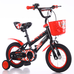 Wanyi 12 인치 옐로우 싱글 스피드 스틸 바이크 3 세 소년 자전거 브레이크 라인 및 일반 페달 공장 도매 - Product Image 3