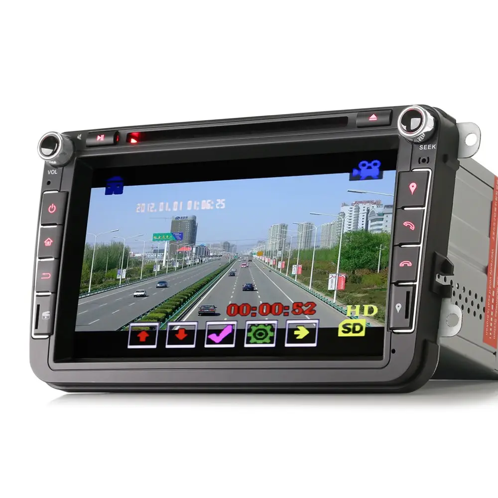 Erisin ES8115V 8 "araba GPS DVD radyo Golf 5 koltuk