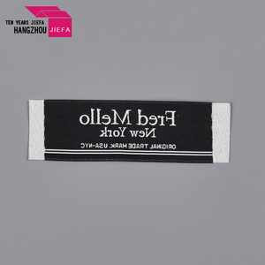 Quần Áo cổ áo thêu chính dệt nhãn cho quần áo trên cuộn/lưới - Product Image 6