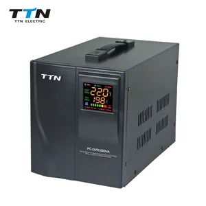 TTN PC-DVR, Tipe Relay 10000VA Input Terendah 80V AC Regulator Tegangan Otomatis/Stabilizer