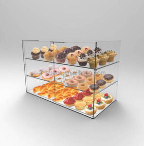 <span class=keywords><strong>Vitrina</strong></span> de Pastelería Autoservicio, <span class=keywords><strong>Vitrina</strong></span> de Panadería de 5 Estantes con Puerta Corredera - Product Image 2