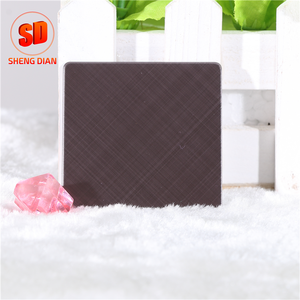 Foshan proveedor personalizado rayita hoja decorativa de acero inoxidable - Product Image 3