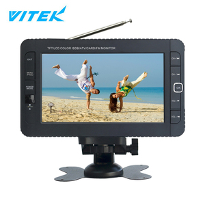 VITEK 7 pulgadas al por mayor portátil Mini <span class=keywords><strong>TV</strong></span> Digital con batería de tamaño pequeño de <span class=keywords><strong>tv</strong></span> al aire libre - Product Image 2