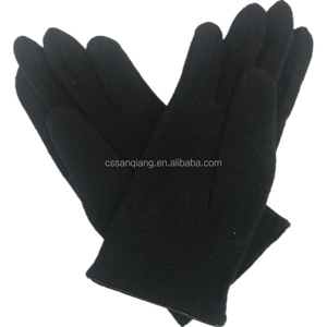 <span class=keywords><strong>Gants</strong></span> d'hiver noirs personnalisés pour femmes musulmanes, en <span class=keywords><strong>laine</strong></span>, chauds, compatibles écran tactile avec détection <span class=keywords><strong>de</strong></span> pointeaux - Product Image 5