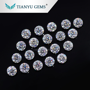 7.0mm 1.25 carat D/E/F VVS super colore bianco per sempre un allentato stella cut moissanite diamante - Product Image 3