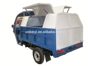 Alta calidad automatización pequeña descarga de basura camión de tres ruedas para la venta en sudán - Product Image 3