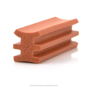 Soft Silicone Foam Extrusion Profiles