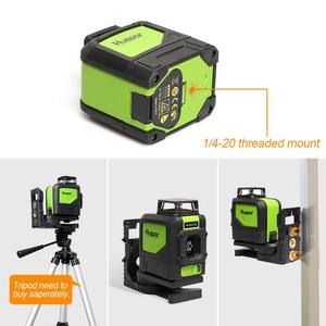 Auto-Livellamento Livello del <span class=keywords><strong>Laser</strong></span>, 360 Verde Fascio <span class=keywords><strong>Laser</strong></span> Linea Trasversale Strumento, allineamento 360-Gradi Orizzontale Linea con più di Modalità, Magnetico - Product Image 3