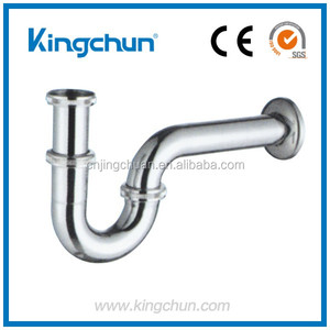 <span class=keywords><strong>Plombiers</strong></span> Grade P Piège 1 1/2 "Siphon Chrome Plaqué En Laiton Piège - Product Image 1