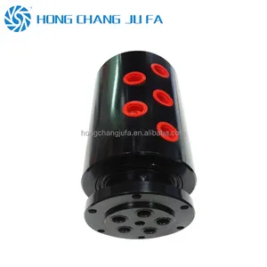 Multi couplers excavator rotary unions hydraulic rotary coupling swivel flange connection