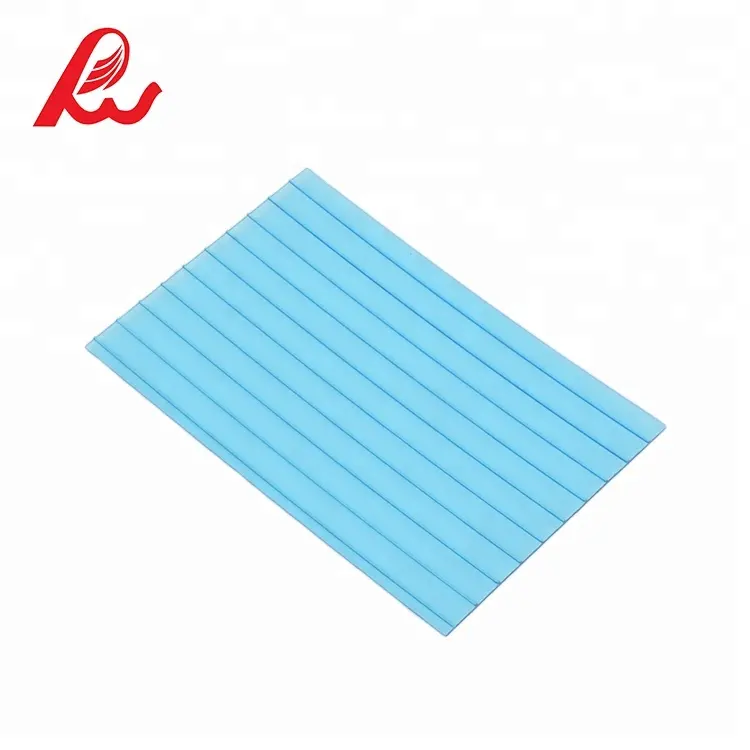Polycarbonate Solid Sheet 2023 Clear Transparent Solid Stripe PC Sheet Polycarbonate Sheet Price