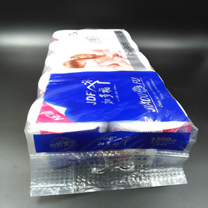 Papel Higiénico Suave de 4 Capas, Marca <span class=keywords><strong>JDF</strong></span>, 10 Rollos, Grueso y Absorbente, para Uso Doméstico y Hotelero, Logotipo Personalizado Disponible - Product Image 2