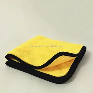 Wholesale custom 400gsm 40x40cm Auto Car Care Wash Cloth Microfiber Drying Detailing Cleaning Polishing towel
