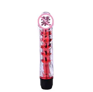 Chất lượng cao Pha Lê AV vibrating stick tán tỉnh điện thiết bị thủ dâm máy rung