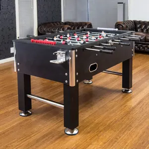 55英寸 mdf 足球桌/foose 球桌/foosball 桌与手动得分手