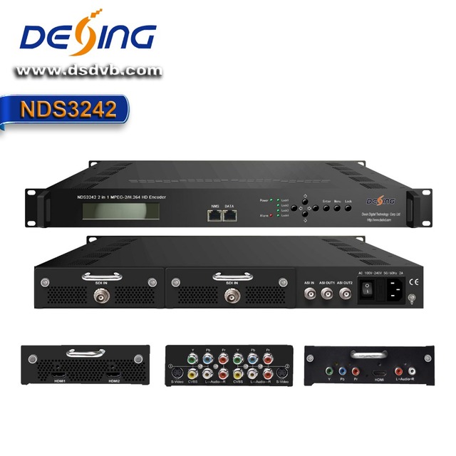 NDS3242 2 in 1 SDI HDMI in HE AAC , Dolby AC3 HD Encoder