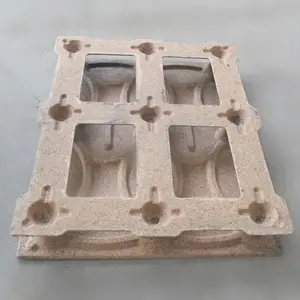 Máquina de moldeado de madera para palés, máquina de prensado en caliente