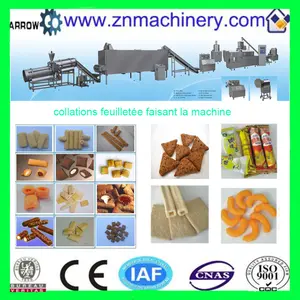 gonflage extrudeuse alimentaire snack