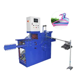 automatic PLC metal cloth coat wire hanger making machine hook bending machine