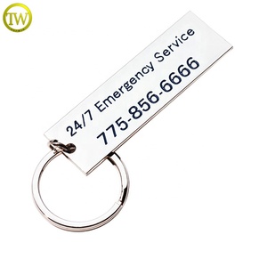 Chất lượng tốt kim loại biểu tượng tùy chỉnh enrgaved Keychain Dog Tag - Product Image 3