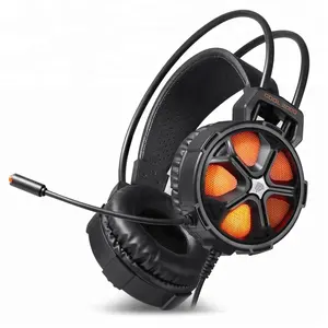 EasySMX COOL 2000 filaire Stéréo Gaming headset Tourner-Respiration-Constante-Off Commutateur de Cycle LED