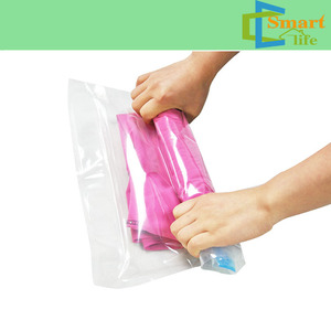 Reutilizables paquete de ahorro de espacio de almacenamiento de almacenamiento de la familia acío rollo de bolsas de compresión - Product Image 2