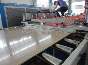 플라스틱 PVC/WPC 폼 보드/프로필 천장 패널 만드는 기계 생산 라인 - Product Image 3