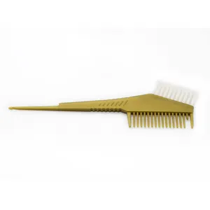 Professional For Salon Hair Tinting Brush With Plastic Hair Dyeing Comb