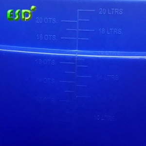 ESD 20L Kunststoff-Wasser-oder Futter eimer mit flachem Rücken für Pferde - Product Image 5