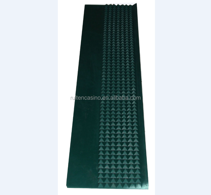 Diamond Pyramid Bumper Rubber (11 inch x 48 inch),craps table bump,dice