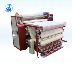 Small Economic Version sport wear calendar rotary transfer printing fabric sublimation heat press machine