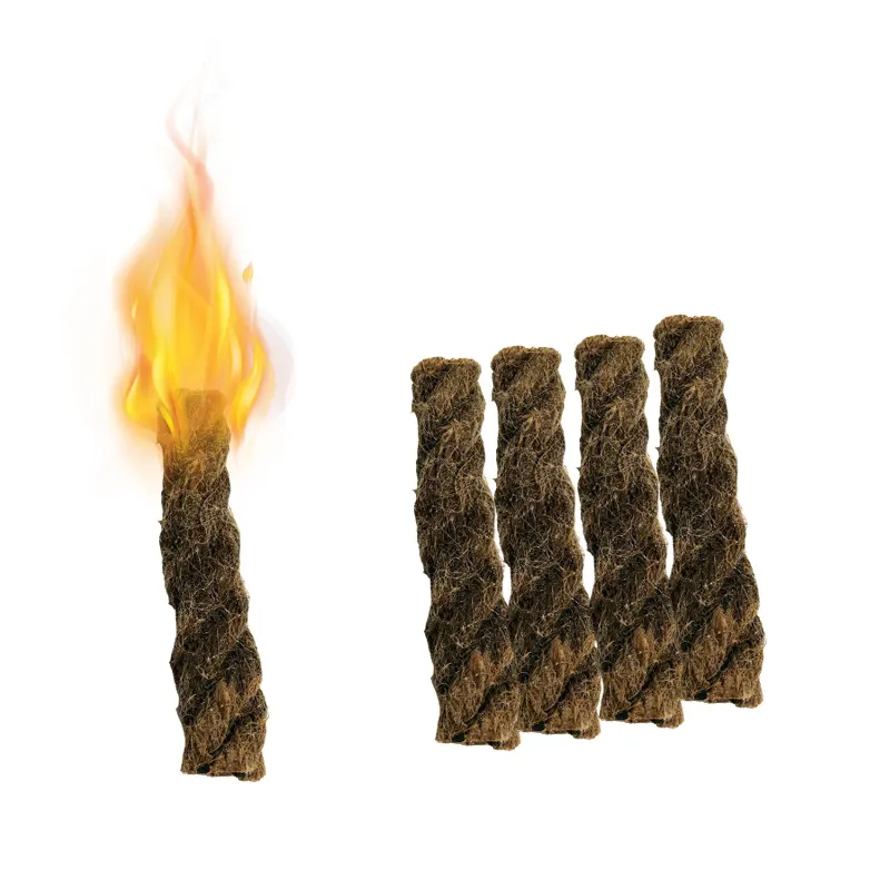 شمع شمع الخشب للشواء عصا الاشتعال صديقة للبيئة الشواء معزز الوقود جعل النار والشواء عصا في الهواء الطلق