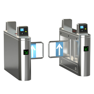 Okul otel tren istasyonu Metro istasyonu kullanımı için yeni tasarım SUS304 malzeme salıncak bariyer turnike kapısı - Product Image 2