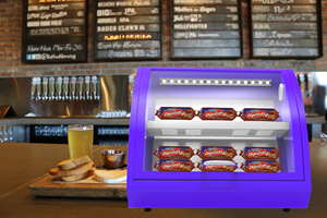 Meisda Sc15 Mini Tafel Koelkast Elektrische Interne Licht Kleine Chocolade Display Koelkast Voor Glazen Deur Winkel Gebruik