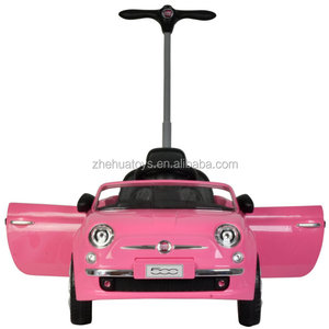 <span class=keywords><strong>Voiture</strong></span> à pédales <span class=keywords><strong>Fiat</strong></span> <span class=keywords><strong>500</strong></span> sous licence avec poignée de poussée, nouveaux jouets à pédales pour enfants 2018 - Product Image 3